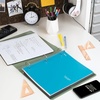 image:imageFive Star Spiral Notebook  Study App 1 Subject Graph Ruled Paper 812 x 11 100 Sheets Prom Pink 620000RTidewater Blue