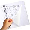 image:imageFive Star Spiral Notebook  Study App 1 Subject Wide Ruled Paper 8 x 105 100 Sheets Fights Ink Bleed Water Resistant Cover Vivid Yellow 930010CJ1Vivid Yellow