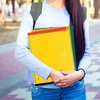 image:imageFive Star Spiral Notebook  Study App 1 Subject Wide Ruled Paper 8 x 105 100 Sheets Fights Ink Bleed Water Resistant Cover Vivid Yellow 930010CJ1Vivid Yellow