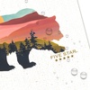 image:imageFive Star and National Wildlife Federation Spiral Notebook  Study App 1 Subject College Ruled Paper 11 x 812 80 Sheets Forest Bear 1 Count 820088FMPack of 1