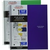 image:imageFive Star Spiral Notebook  Study App 1 Subject College Ruled Paper 812 x 11 100 Sheets White amp Amethyst Purple 2 Pack 820186Green  Purple