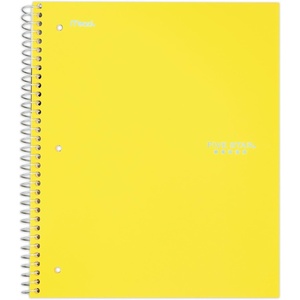 image:imageFive Star Spiral Notebook  Study App 1 Subject College Ruled Paper 812 x 11 80 Sheets 1 Count Selected Design Will Vary 820156FYellow