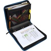 image:imageFive Star Zipper Binder 15 Inch ORings Case Organiser with 3Pocket Expanding File 500 Sheet Capacity Crimson Fade 280146KBlue