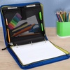 image:imageFive Star Zipper Binder 15 Inch ORings Case Organiser with 3Pocket Expanding File 500 Sheet Capacity Crimson Fade 280146KCosmic Blast