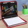 image:imageFive Star Zipper Binder 15 Inch ORings Case Organiser with 3Pocket Expanding File 500 Sheet Capacity Crimson Fade 280146KCrimson Fade