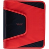 image:imageFive Star Zipper Binder 15 Inch ORings Case Organiser with 3Pocket Expanding File 500 Sheet Capacity Crimson Fade 280146KRed