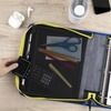 image:imageFive Star Zipper Binder 2 Inch ORings Case Organiser with Expansion Panel and 5Tab Expanding File Folder 580 Sheet Capacity Taffy Twist 290520LCosmic Blast