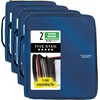 image:imageFive Star Zipper Binder 2 Inch ORings Case Organiser with MultiAccess and 5Tab Expanding File Folder 850 Sheet Capacity Crimson Fade 290010KBlue