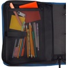 image:imageFive Star Zipper Binder 2 Inch ORings Case Organiser with MultiAccess and 5Tab Expanding File Folder 850 Sheet Capacity Crimson Fade 290010KBlue
