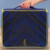 image:imageFive Star Zipper Binder 2 Inch ORings Case Organiser with MultiAccess and 5Tab Expanding File Folder 850 Sheet Capacity Crimson Fade 290010KCosmic Blast