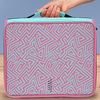 image:imageFive Star Zipper Binder 2 Inch ORings Case Organiser with MultiAccess and 5Tab Expanding File Folder 850 Sheet Capacity Crimson Fade 290010KTaffy Twist
