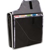 image:imageFive Star Zipper Binder 3Inch DRing Case Binder 850Sheet Capacity Multiple Pockets Front 5Tab Expanding File Removable Padded Case and Shoulder Strap Crimson Fade 292960KBlackGray