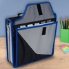 image:imageFive Star Zipper Binder 3Inch DRing Case Binder 850Sheet Capacity Multiple Pockets Front 5Tab Expanding File Removable Padded Case and Shoulder Strap Crimson Fade 292960KUrban Eclipse