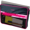 image:imageFive Star Zipper Binder 3Inch DRing Case Binder 850Sheet Capacity Multiple Pockets Front 5Tab Expanding File Removable Padded Case and Shoulder Strap Crimson Fade 292960KNavyPink