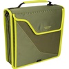 image:imageFive Star Zipper Binder 3Inch DRing Case Binder 850Sheet Capacity Multiple Pockets Front 5Tab Expanding File Removable Padded Case and Shoulder Strap Crimson Fade 292960KOliveCitrus