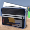 image:imageFive Star Zipper Binder 3Inch DRing Case Binder 850Sheet Capacity Multiple Pockets Front 5Tab Expanding File Removable Padded Case and Shoulder Strap Crimson Fade 292960KUrban Eclipse