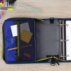 image:imageFive Star Zipper Binder 3Inch DRing Case Binder 850Sheet Capacity Multiple Pockets Front 5Tab Expanding File Removable Padded Case and Shoulder Strap Crimson Fade 292960KCosmic Blast