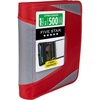 image:imageFive Star Zipper Binder 15 Inch ORings Case Organiser with 3Pocket Expanding File 500 Sheet Capacity Crimson Fade 280146KCrimson Fade
