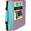 image:imageFive Star Zipper Binder 2 Inch ORings Case Organiser with MultiAccess and 5Tab Expanding File Folder 850 Sheet Capacity Crimson Fade 290010KTaffy Twist