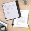 image:imageFive Star Flex Refillable Notebook  Study App 1 Inch ORings Binder with Pockets Tabs and Dividers 220 Sheet Capacity Includes 60 Sheets 85 x 11 College Ruled Paper Prom Pink 293260RWhite
