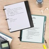 image:imageFive Star Flex Refillable Notebook  Study App 1 Inch ORings Binder with Pockets Tabs and Dividers 220 Sheet Capacity Includes 60 Sheets 85 x 11 College Ruled Paper Prom Pink 293260RSeaglass Green