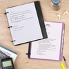 image:imageFive Star Flex Refillable Notebook  Study App 1 Inch ORings Binder with Pockets Tabs and Dividers 220 Sheet Capacity Includes 60 Sheets 85 x 11 College Ruled Paper Prom Pink 293260RAmethyst Purple