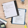image:imageFive Star Flex Refillable Notebook  Study App 1 Inch ORings Binder with Pockets Tabs and Dividers 220 Sheet Capacity Includes 60 Sheets 85 x 11 College Ruled Paper Prom Pink 293260RPacific Blue