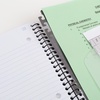 image:imageFive Star Flex Refillable Notebook  Study App 1 Inch ORings Binder with Pockets Tabs and Dividers 220 Sheet Capacity Includes 60 Sheets 85 x 11 College Ruled Paper Prom Pink 293260RSeaglass Green