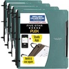 image:imageFive Star Flex Refillable Notebook  Study App 1 Inch ORings Binder with Pockets Tabs and Dividers 220 Sheet Capacity Includes 60 Sheets 85 x 11 College Ruled Paper Prom Pink 293260RSeaglass Green