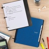 image:imageFive Star Flex Refillable Notebook  Study App 15 Inch ORings Binder with Pockets Tabs and Dividers 300 Sheet Capacity Includes 80 Sheets 85 x 11 College Ruled Paper Prom Pink 293240RPacific Blue