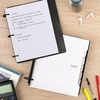 image:imageFive Star Flex Refillable Notebook  Study App 15 Inch ORings Binder with Pockets Tabs and Dividers 300 Sheet Capacity Includes 80 Sheets 85 x 11 College Ruled Paper Prom Pink 293240RWhite