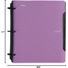 image:imageFive Star Flex Refillable Notebook  Study App 15 Inch ORings Binder with Pockets Tabs and Dividers 300 Sheet Capacity Includes 80 Sheets 85 x 11 College Ruled Paper Prom Pink 293240RAmethyst Purple