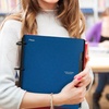 image:imageFive Star Flex Refillable Notebook  Study App 15 Inch ORings Binder with Pockets Tabs and Dividers 300 Sheet Capacity Includes 80 Sheets 85 x 11 College Ruled Paper Prom Pink 293240RPacific Blue