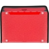 image:imageFive Star Expanding File Organizer  Study App 7Pocket Accordian File Organizer Zipper Closure Holds 812 x 11 Paper Prom Pink 350099RFire Red