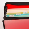 image:imageFive Star Expanding File Organizer  Study App 7Pocket Accordian File Organizer Zipper Closure Holds 812 x 11 Paper Prom Pink 350099RFire Red