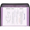 image:imageFive Star Expanding File Organizer  Study App 7Pocket Accordian File Organizer Zipper Closure Holds 812 x 11 Paper Prom Pink 350099RPurple