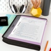 image:imageFive Star Expanding File Organizer  Study App 7Pocket Accordian File Organizer Zipper Closure Holds 812 x 11 Paper Prom Pink 350099RPurple