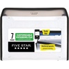 image:imageFive Star Expanding File Organizer  Study App 7Pocket Accordian File Organizer Zipper Closure Holds 812 x 11 Paper Prom Pink 350099RWhite