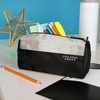 image:imageFive Star Pencil Pouch 9Pocket Zipper Storage Organizer Case for Office Supplies Earbuds Chargers Cables Makeup TanBlue 505600CBlackGrey