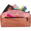 image:imageFive Star Pencil Pouch 9Pocket Zipper Storage Organizer Case for Office Supplies Earbuds Chargers Cables Makeup TanBlue 505600CPinkTerracotta