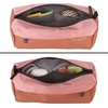 image:imageFive Star Pencil Pouch 9Pocket Zipper Storage Organizer Case for Office Supplies Earbuds Chargers Cables Makeup TanBlue 505600CPinkTerracotta