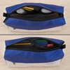 image:imageFive Star Pencil Pouch 9Pocket Zipper Storage Organizer Case for Office Supplies Earbuds Chargers Cables Makeup TanBlue 505600CTanBlue