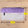 image:imageFive Star Pencil Pouch 9Pocket Zipper Storage Organizer Case for Office Supplies Earbuds Chargers Cables Makeup TanBlue 505600CTanPurple