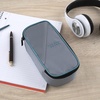 image:imageFive Star Pencil Pouch Zipper HighCapacity Storage Organizer Case for Office Supplies Earbuds Chargers Cables Makeup TanPink 500212CGrayTeal