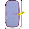 image:imageFive Star Pencil Pouch Zipper HighCapacity Storage Organizer Case for Office Supplies Earbuds Chargers Cables Makeup TanPink 500212CLilacBerry