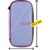 image:imageFive Star Pencil Pouch Zipper HighCapacity Storage Organizer Case for Office Supplies Earbuds Chargers Cables Makeup TanPink 500212CLilacBerry