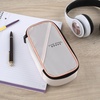 image:imageFive Star Pencil Pouch Zipper HighCapacity Storage Organizer Case for Office Supplies Earbuds Chargers Cables Makeup TanPink 500212CTanPink