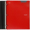 image:imageFive Star 2Pocket Folder Plastic Folder with StayPut Tabs Fits 3Ring Binder Holds 812 x 11 Paper Prom Pink 333420RFire Red