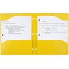 image:imageFive Star 2Pocket Folder Plastic Folder with StayPut Tabs Fits 3Ring Binder Holds 812 x 11 Paper Prom Pink 333420RHarvest Yellow