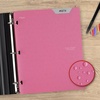 image:imageFive Star 2Pocket Folder Plastic Folder with StayPut Tabs Fits 3Ring Binder Holds 812 x 11 Paper Prom Pink 333420RProm Pink